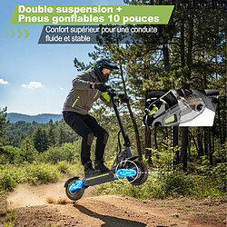 Avis Scooter adulte TODIMART E10 double moteur 2000W,Vitesse 45km / h, autonomie 80km