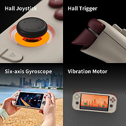 MANGMI AIR X console portable,écran tactile IPS 5,5 pouces 1080P,RGB,15W,5000mAh,64Go,Noir pas cher