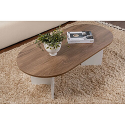 Acheter Hanah Home Table basse en bois - 60 x 119 x 40 cm - NoyerBlanc