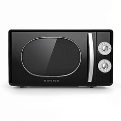 Sweiss MOVI9 - Micro-ondes vintage noir 