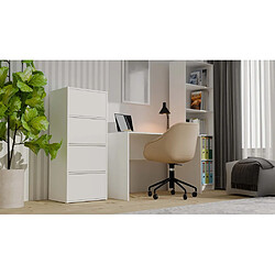 Avis 3XELIVING Commode, blanche, 50 x 119 x 40 cm