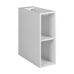 Avis 3XELIVING Meuble de salle de bains, chêne Craft / blanc, 80 (60 + 20) x 58,6 x 46 cm
