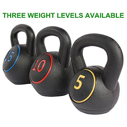 Acheter ByteLike Lot de 3 kettlebells 5/10/15 lb revêtus vinyle