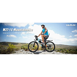 Avis VARUN M27-1 Vélo Électrique 250W 48V 13Ah (624Wh) — 27.5"x1.95", 55-65 km Autonomie