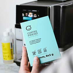 Avis Pastilles de nettoyage universelles pour machines à café Coffee Friend, 8 pcs.