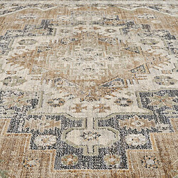 Avis UnAmourDeTapis Tapis d'orient 200 x 310 cm, beige, crème et gris, oriental élégant, LYN52 BOUKA