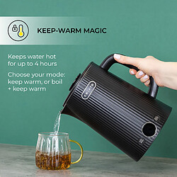 Acheter Bouilloire électrique CHiATO heatPLAY Groove – 1.7 L, noire