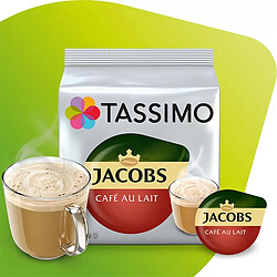 Avis Jacobs Capsules café Tassimo café au lait - 16 pcs