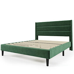 Acheter Lit Double Modenvie 140x200 cm avec sommier et matelas 7 zones