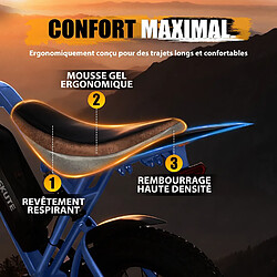 Acheter Vélo électrique Eskute V202 batterie 48V 20.8Ah autonomie 80km vitesse 40km/h 7V Shimano