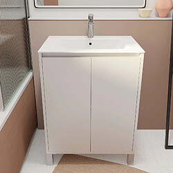 Aurlane Meuble salle de bain 60 cm pas cher
