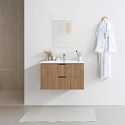 Aurlane Meuble salle de bain 60 cm pas cher