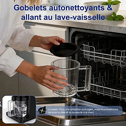 Avis Machine à Glace TEENDOW Sorbetière 10-en-1 - 8 programmes Capacité 500ml Jusqu'à 1,5L 200w
