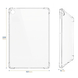 Avizar Coque et Verre Trempé pour Lenovo Tab 10.1 2025 Antichoc 360 Transparent pas cher