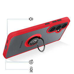 Acheter Avizar Coque Translucide Magnétique avec Anneau Rotatif 360° pour Galaxy S26 Rouge