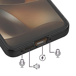Acheter Avizar Coque pour Motorola Razr 70 Ultra Effet Fibres de Carbone Rigide Beige
