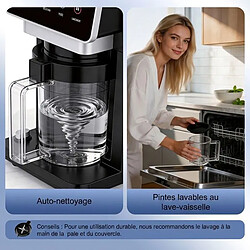 Acheter Machine à Glace TEENDOW Sorbetière 10-en-1 - 8 programmes Capacité 500ml Jusqu'à 1,5L 200w