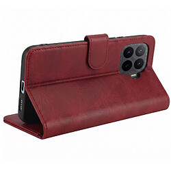 Acheter Avizar Étui Portefeuille pour Xiaomi 17T Effet Cuir avec Support Vidéo Rouge