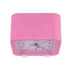 Avis Avizar Réveil de Table Analogique à Quartz Silencieux au Design Minimaliste Rose
