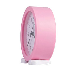Avis Avizar Petit Réveil de Chevet Analogique sur Pied au Design Minimaliste Rose