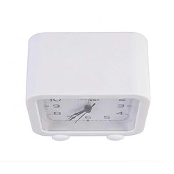 Avis Avizar Réveil de Table Analogique à Quartz Silencieux au Design Minimaliste Blanc