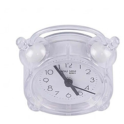 Avis Avizar Réveil de Table Analogique à Quartz pour Chambre avec Double Cloche Blanc