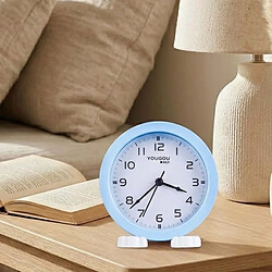 Acheter Avizar Petit Réveil de Chevet Analogique sur pied au Design Minimaliste Bleu clair