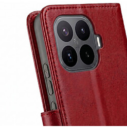 Avis Avizar Étui Portefeuille pour Xiaomi 17T Effet Cuir avec Support Vidéo Rouge