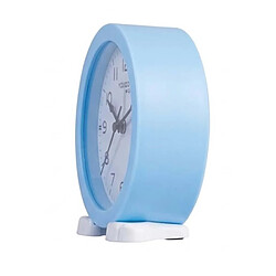 Avis Avizar Petit Réveil de Chevet Analogique sur pied au Design Minimaliste Bleu clair