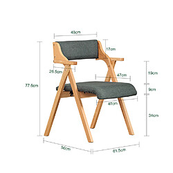 Avis SoBuy Chaise Pliante avec Accoudoirs Gris Foncé 56x47x77.6 cm FST98-SG