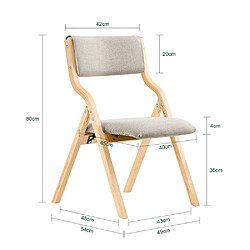 Avis SoBuy Chaise Pliante Imbottie Gris Clair 42x40x80 cm FST40-HGX2