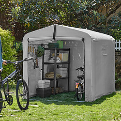 Acheter SoBuy garage auto extérieur ouverture à rouleau gris 219x159x165 cm KLS11-II-L