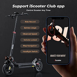Avis Scooter Électrique iScooter iX4 Max — 800W, 48V 15Ah, 45 km, IP54