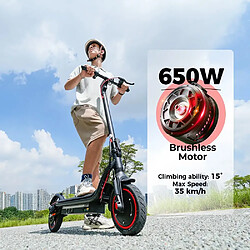 Acheter Scooter Électrique iScooter W7 — 650W, 37 km, Double Suspension