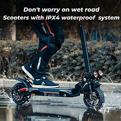 Scooter Électrique iScooter iX4 Max — 800W, 48V 15Ah, 45 km, IP54 pas cher