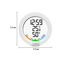 Avis Station thermomètre hygromètre - WT135-WHI - LA CROSSE TECHNOLOGY