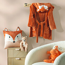 Acheter Douceur D'Interieur Coussin Déco Enfant en Velours Roxy 40x40cm Orange