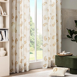 Acheter Douceur D'Interieur Coussin Déco Isadora 45x45cm Beige & Ocre