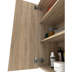 Acheter Stiv-Meubles Meuble Haut de sdb Chêne Sonoma 60 cm, armoire murale au-dessus de la machine à laver