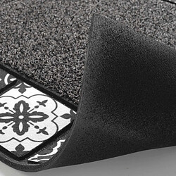 Avis Douceur D'Interieur Tapis d'Entrée Déco Carociment 45x75cm Gris