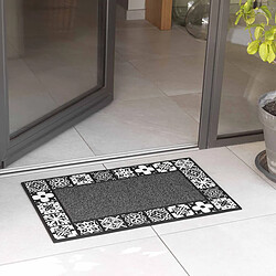 Acheter Douceur D'Interieur Tapis d'Entrée Déco Carociment 45x75cm Gris