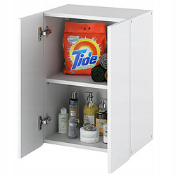 Acheter Stiv-Meubles Armoire Murale de Sdb Blanc mat 40x25x60cm - Colonne au-dessus de la Machine à Laver