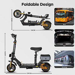 Avis RUITOO Trottinette électrique M5 Pro 1200W batterie 20,8Ah autonomie 70-80km hydraulique frein