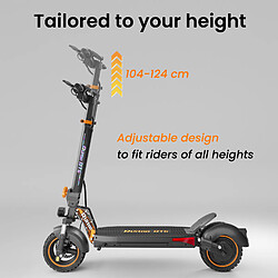 Avis RUITOO Trottinette électrique RT6 pliable moteur 48V 1000W batterie 15,6Ah autonomie 50-55km