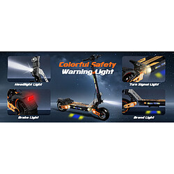 Acheter RUITOO Trottinette électrique adulte pliable T2 Max 1000W batterie 48V20,8Ah autonomie 55km