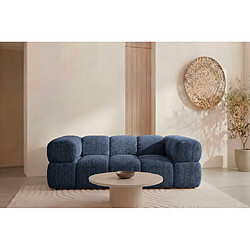 Avis Casanova Canapé droit tissu chenille 2 places Bleu
