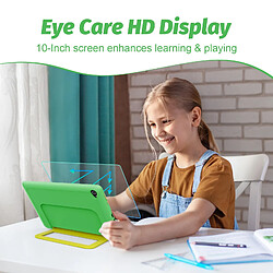 byxsb Tablette Enfant Android 15 10,1", 20 Go RAM, 64 Go ROM, Contrôle Parental VERT pas cher