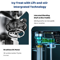 Avis ByteLike Machine à glace et boissons glacées automatique sur socle