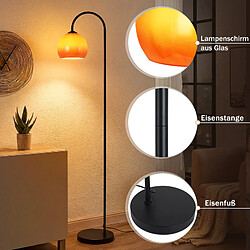 Avis ZMH Lampadaire arc 160cm lampadaire salon Réglable en hauteur E27 Pour chambre Sans Ampoule