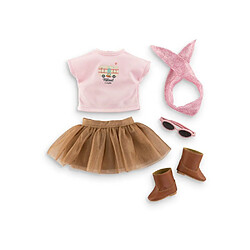 Corolle Mc Coffret Festival - Tenue pour poupée 36 cm - 5 accessoires pas cher